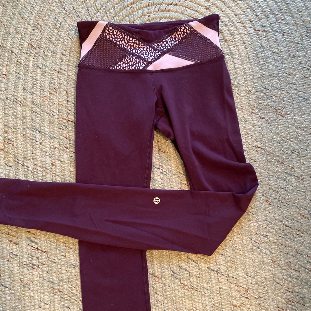 Purple Size 2 Lulu leggings